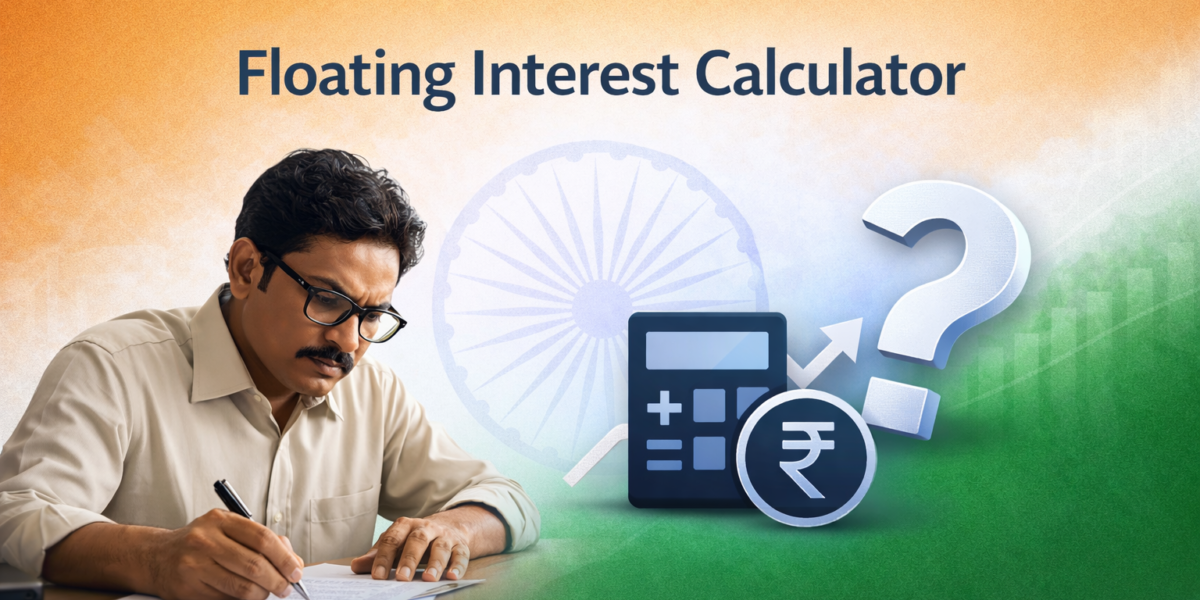 Floating Interest Rate Calculator (India): See How Rate Changes Increase Your EMI